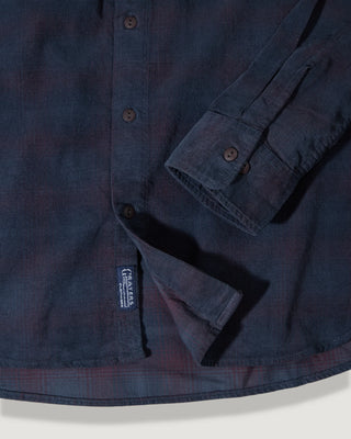 Jeremiah Vintage Yarn Dyed Shirt - India Ink Plaid