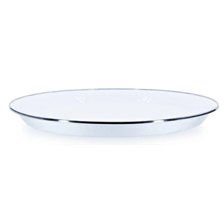 The Solid Large Tray in Classic White