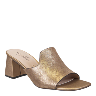 Austere Gold Heeled Sandals