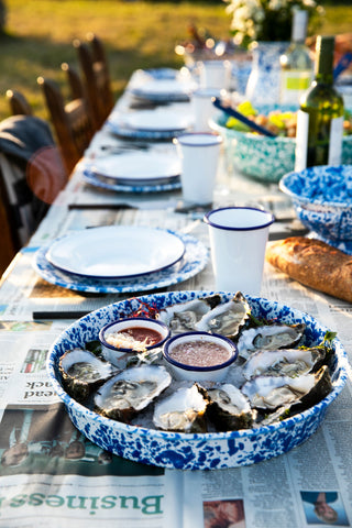 Splatter Cocktail Tray/ Deep Dish Pan