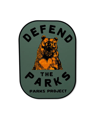 Defend the Parks Sticker