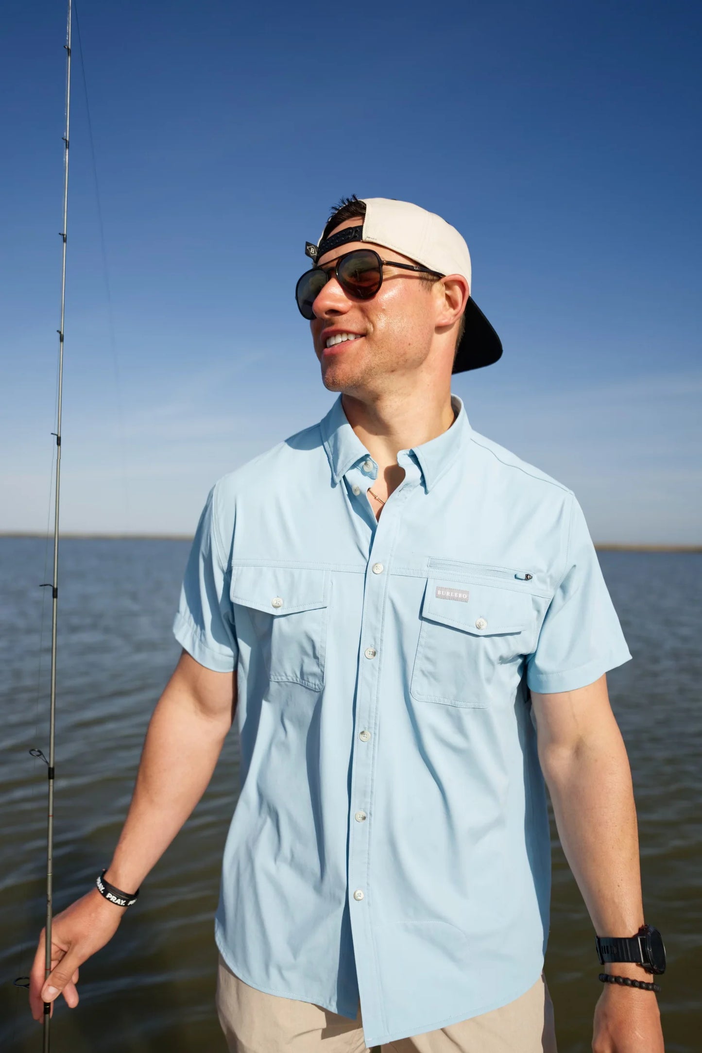 Performance Fishing Shirt - Blue