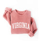 Virginia Sweater (Rose - Black)