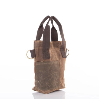 Wine Bottle Tote Khaki