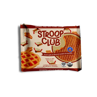 Apple Pie Caramel Organic and Plant Based Stroopwafel 2-pack