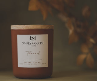 Flannel Soy Wax Candle