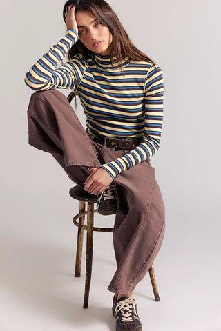Good Good Turtle Neck Stripe
