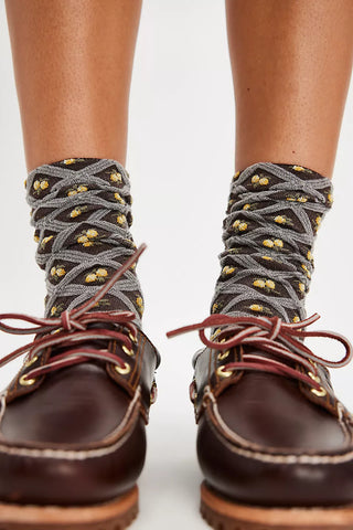 Floral Jacquard Trouser Sock