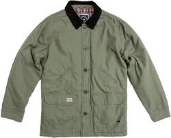 Station Canvas Jacket Blue,Brown,Green