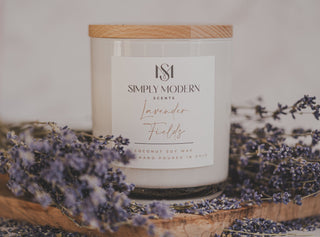 Lavender Fields Soy Wax Candle