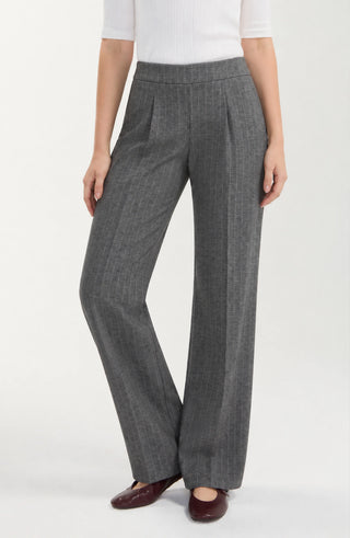 Pull-on Wide Leg Trouser