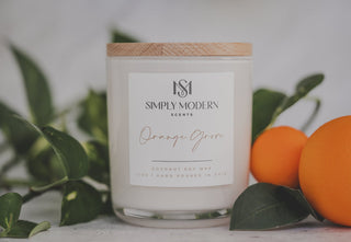 Orange Grove Soy Wax Candle