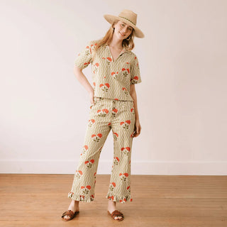 Wavy Stripe Romy Pant