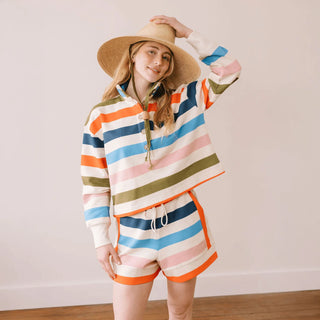 Confetti Stripe Logan Set