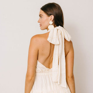 Ivory Shell Capri Dress
