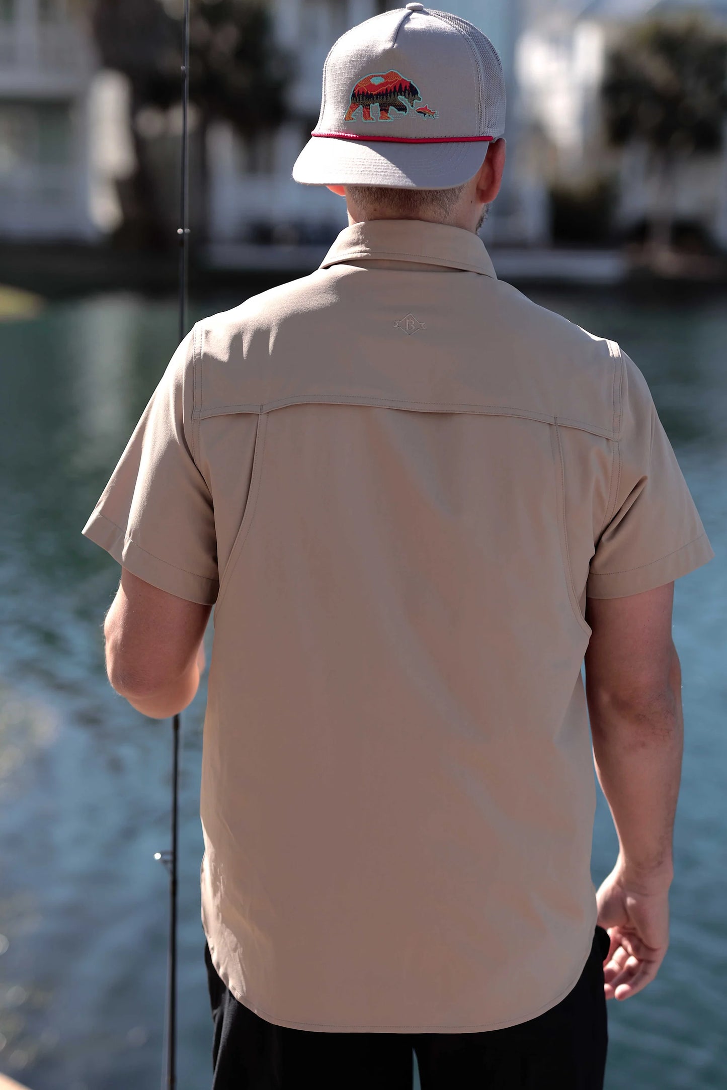 Performance Fishing Shirt - Cobblestone