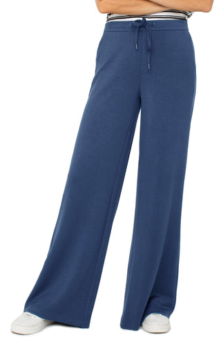 Pull On Wide Leg Trouser