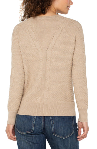 Long Sleeve Raglan Sweater