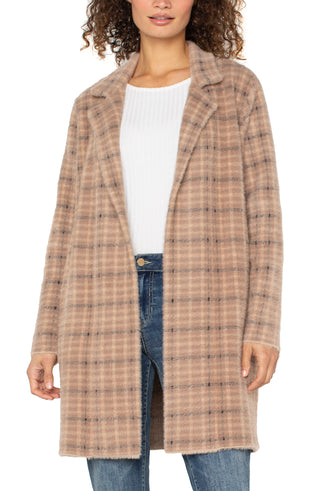 Open Front Sweater Coat