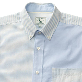 Long Sleeve Cotton Oxford Stripe Shirt