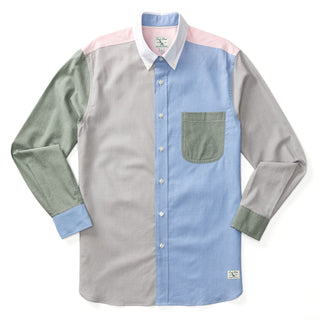 Long Sleeve Cotton Oxford Stripe Shirt