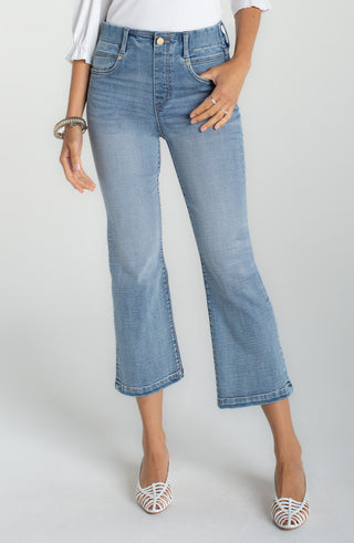 The Gia Glider Crop Flare W/ Tulip Back