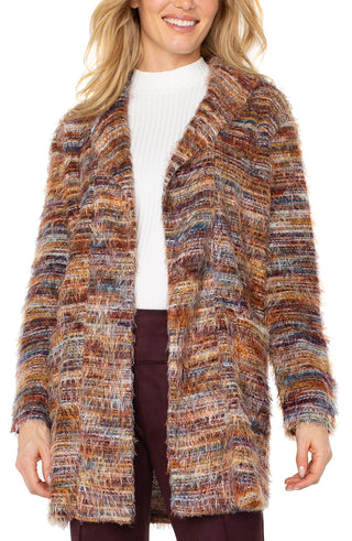 Open Front Coatigan Sweater