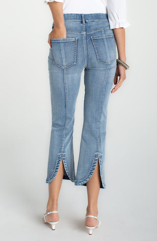 The Gia Glider Crop Flare W/ Tulip Back