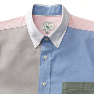 Long Sleeve Cotton Oxford Stripe Shirt