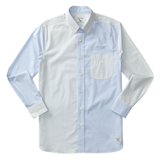 Long Sleeve Cotton Oxford Stripe Shirt