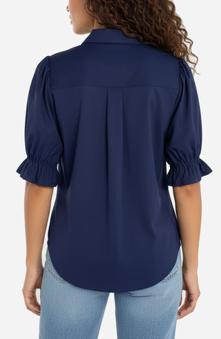 Snap Front Knit Shirt