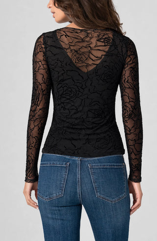 Long Sleeve Layered Knit Top