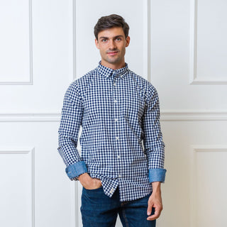 Stretch Organic Poplin Button Down