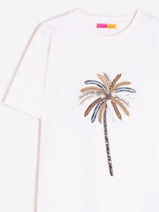 Sparkly Palm Tee